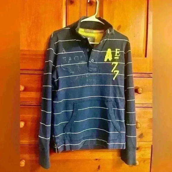 American Eagle Henley - Small - Picture 1 of 6